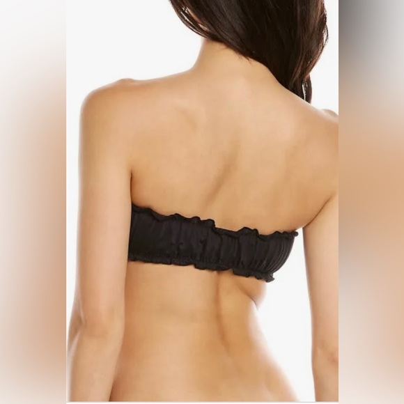 WEWOREWHAT Scrunchie Bandeau Bikini Top - Picture 3 of 6